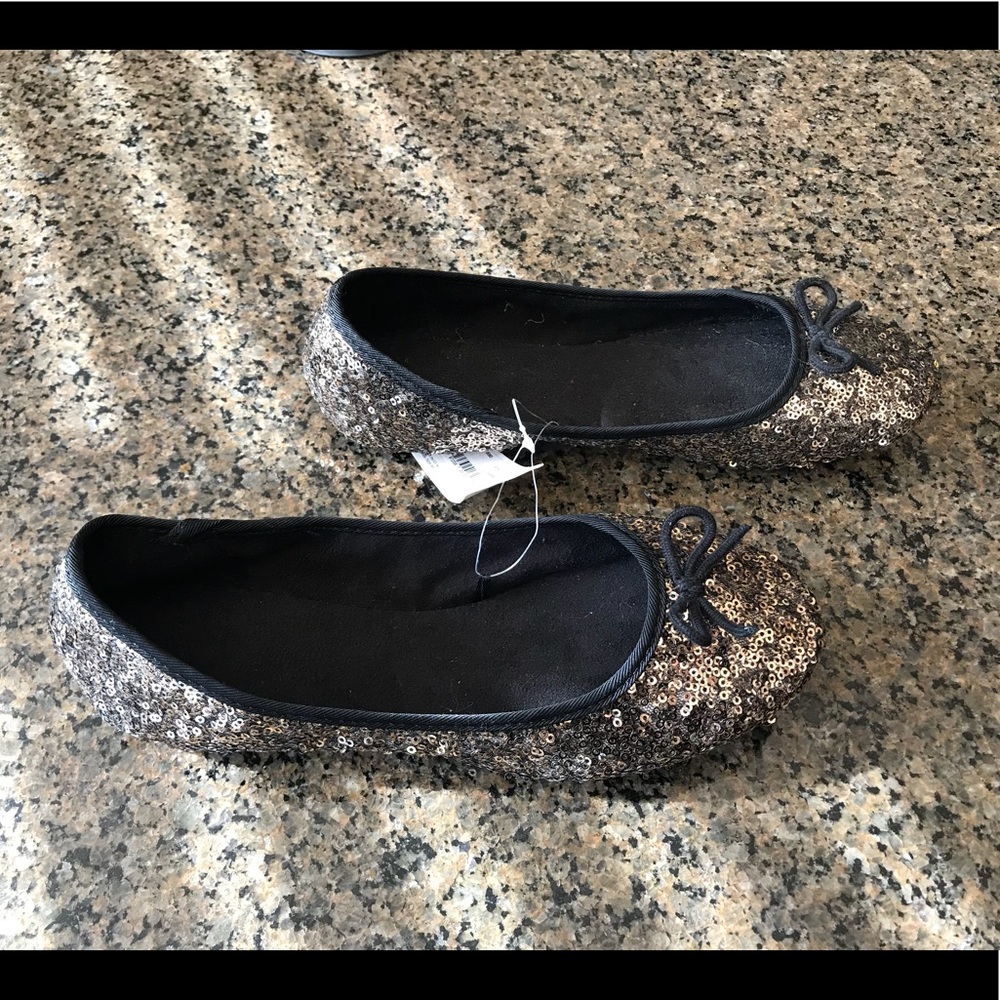 Sequin flats
